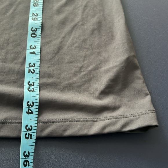 Athleta Shorebreak Gray Activewear Swim Athletic Dress Built In Bra Size M - Picture 9 of 14